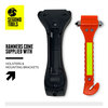 Segomo Tools 4 x Emergency Escape Safety Hammers w/Window Breaker, Seat Belt Cutter T07021B